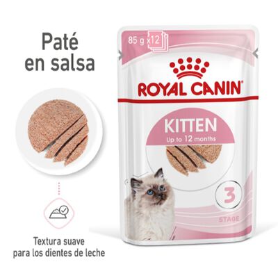 Royal Canin Kitten patê saqueta  para gatos 